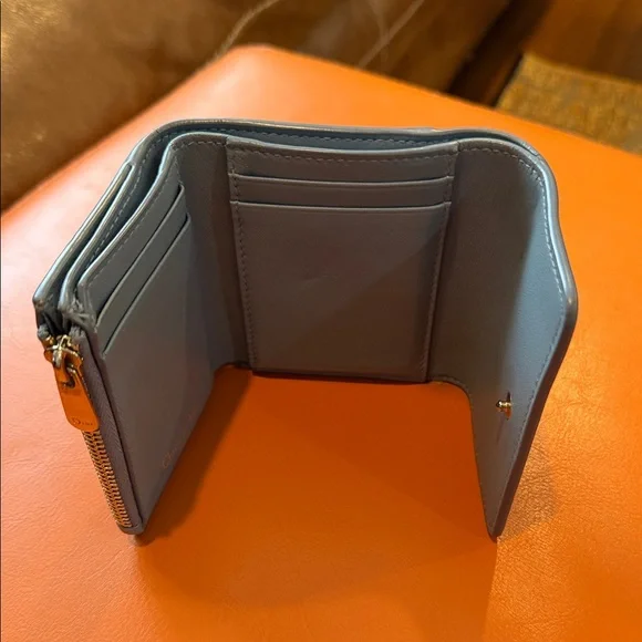 Vintage Christian Dior Gray 3 fold Wallet - Picture 3 of 7
